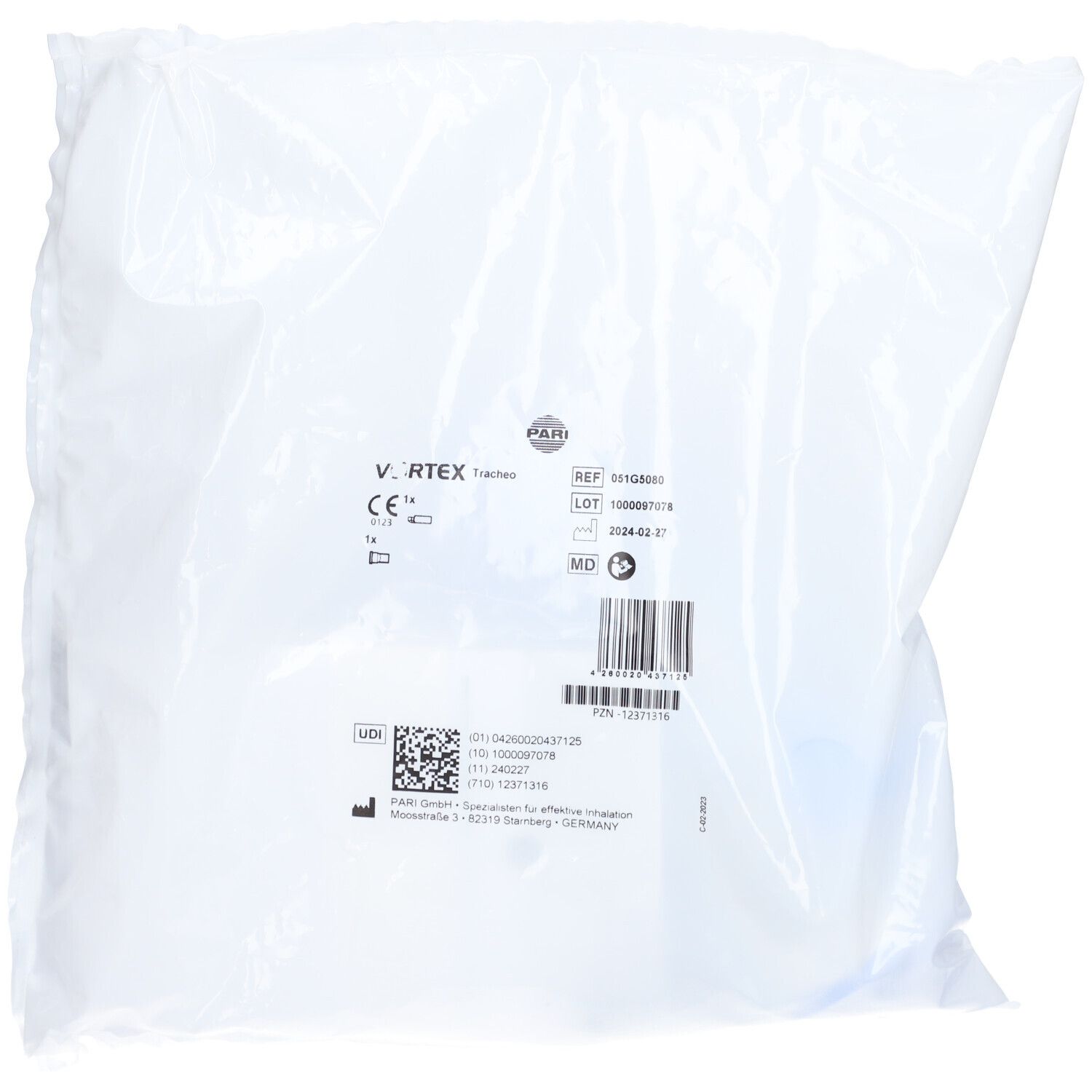 Pari Vortex® Tracheo Support d'inhalation