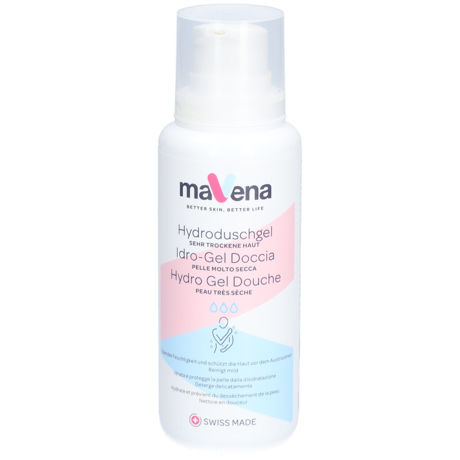 Mavena Hydroduschgel Disp 200 ml Duschgel
