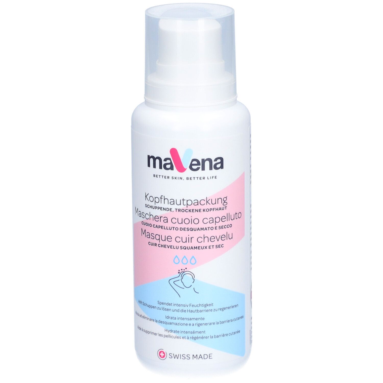 Mavena Kopfhautpackung Disp 200 ml