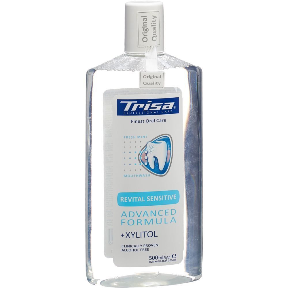 Trisa bain de bouche Revital sensitive