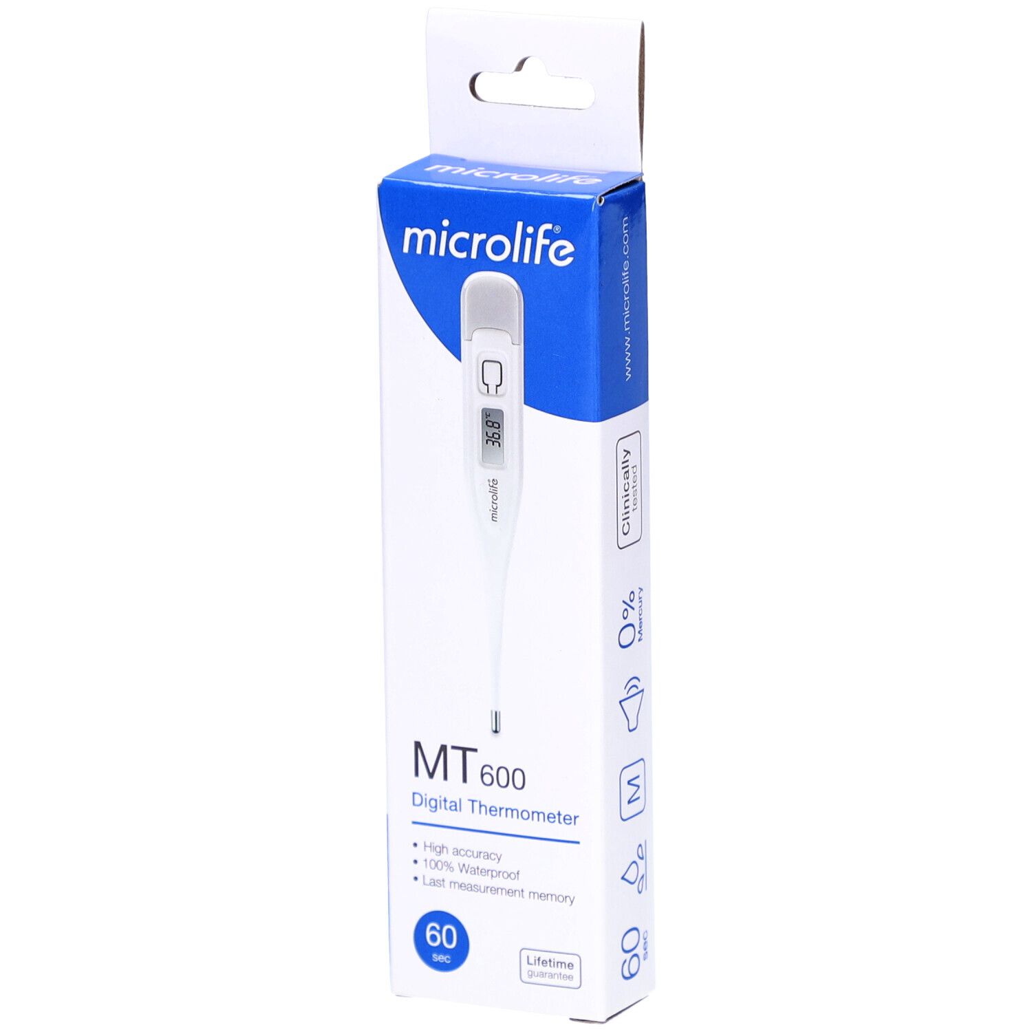 Microlife Fieberthermometer Mt600 60 Sec 1 St