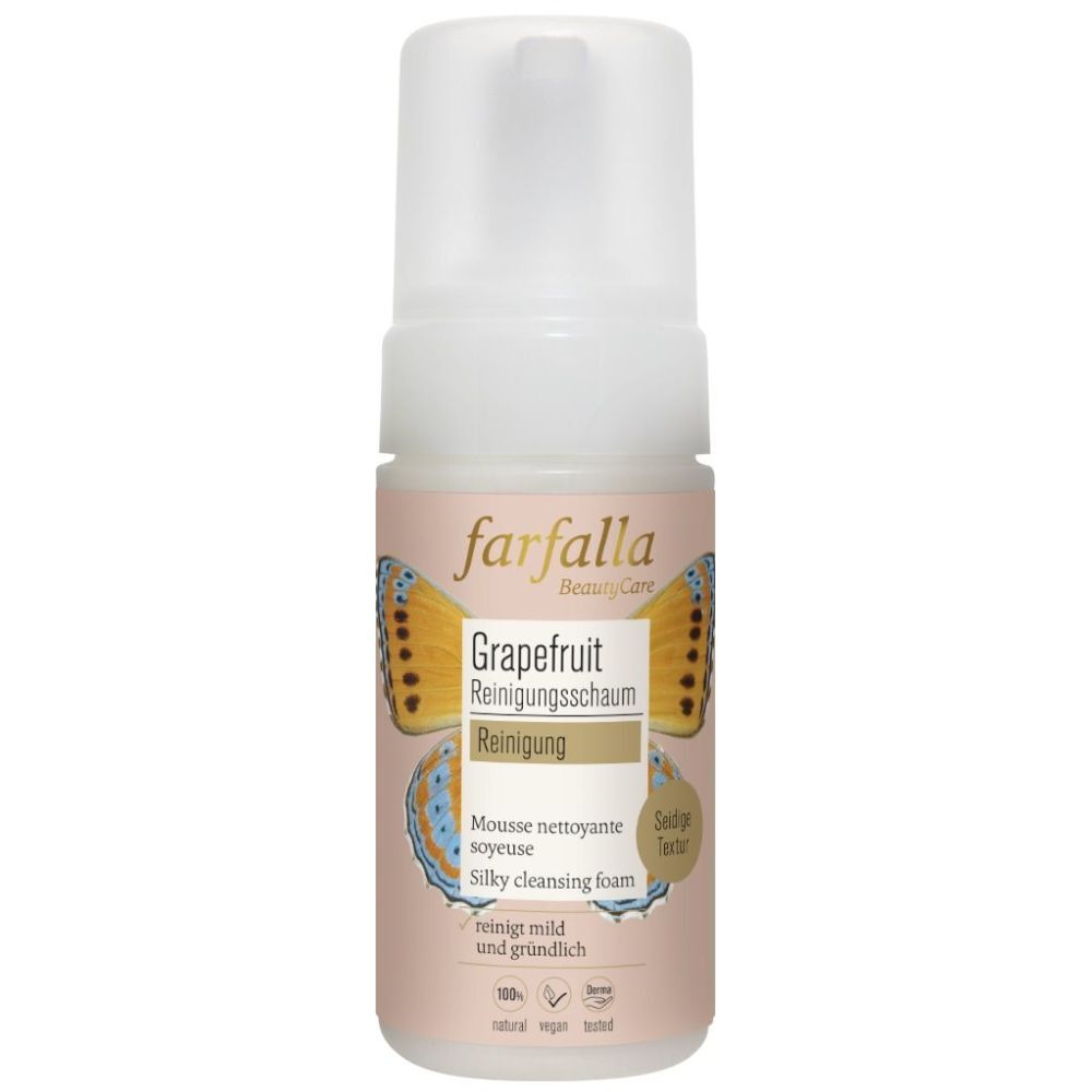 farfalla Grapefruit Seidiger Reinigungsschaum 120ml