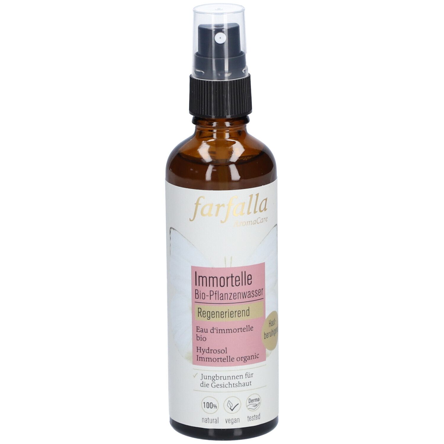 Farfalla Bio-Pflanzenwasser Immortelle Spr 75 ml Liquidum