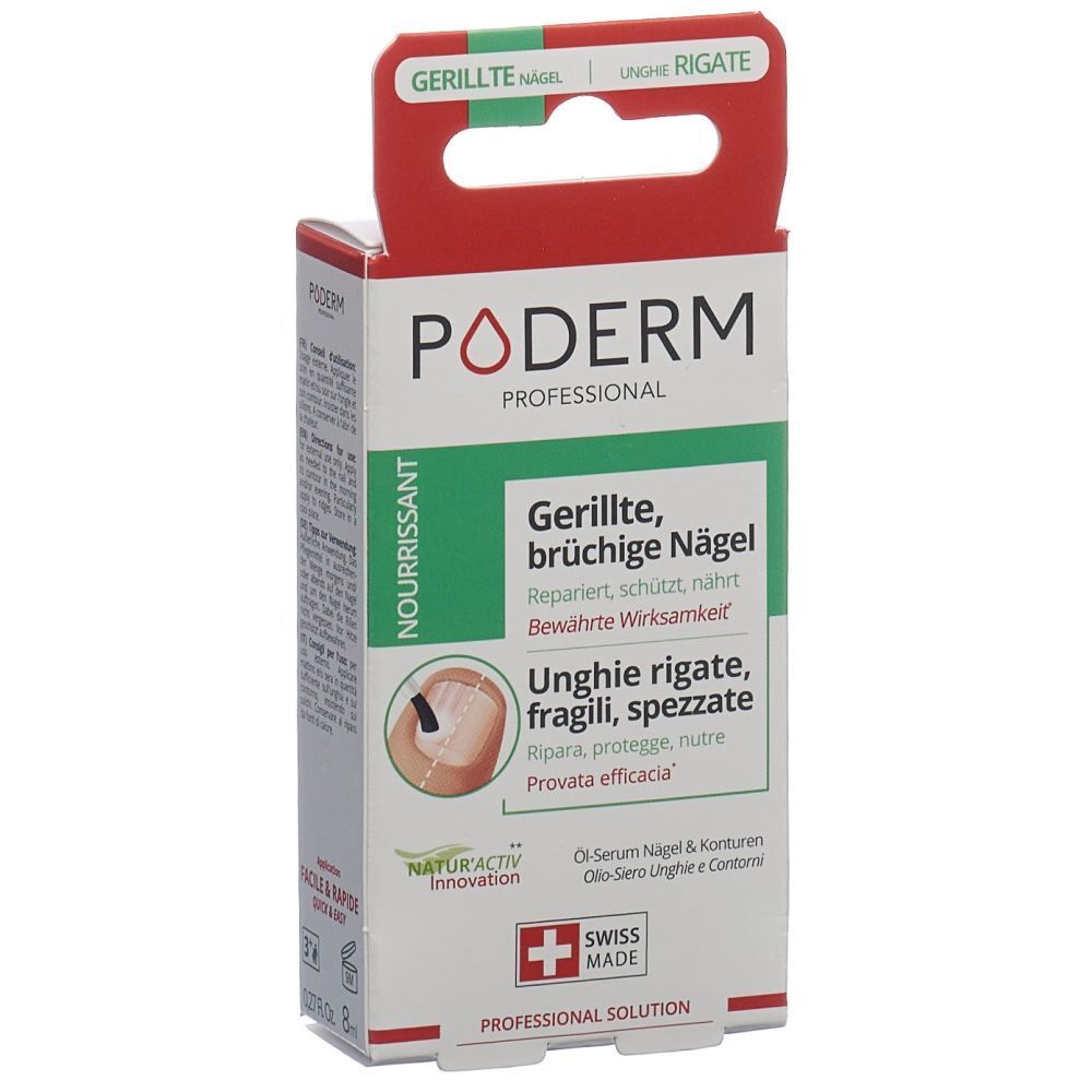 Poderm Huile Sérum Ongles Nourrissante Fl 8 ml Konzentrat
