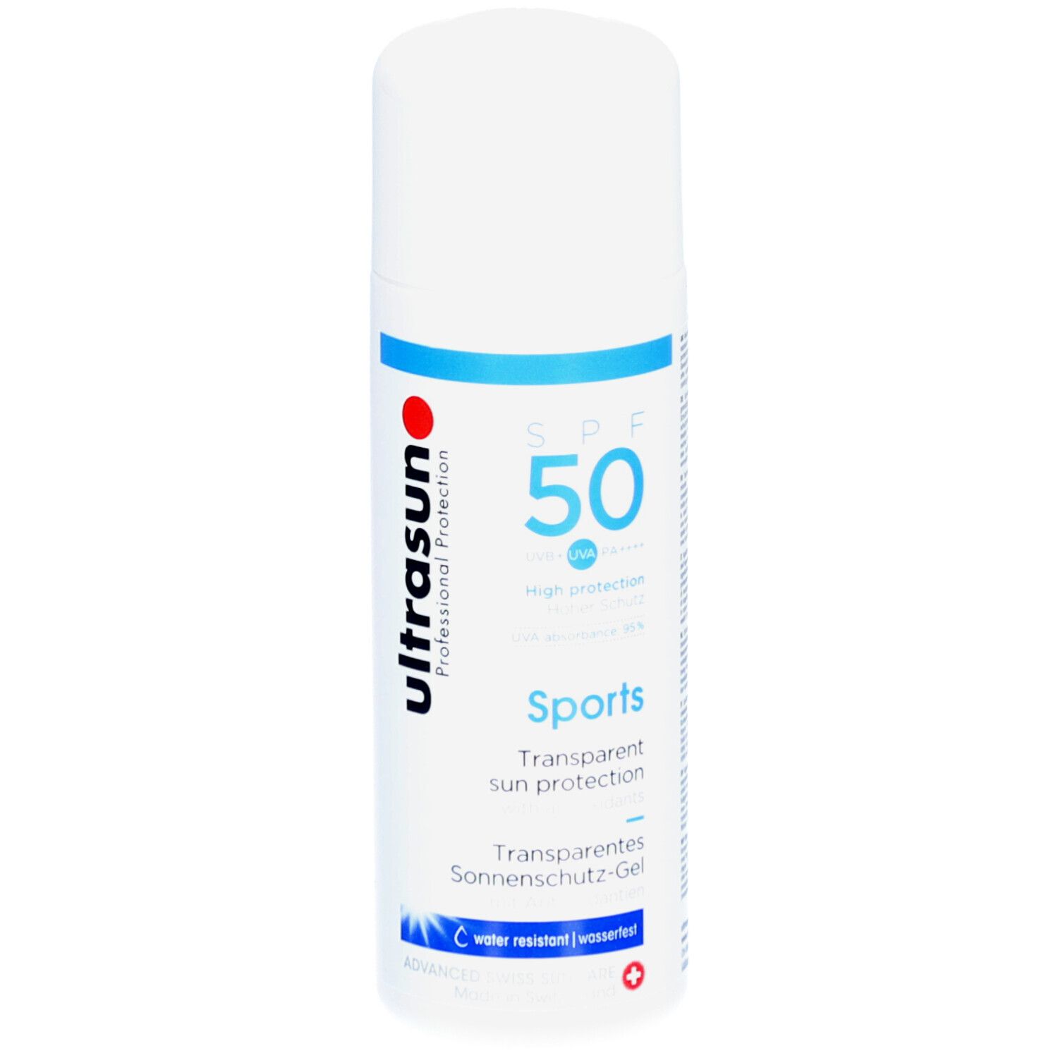 Ultrasun Sports Gel - Gel solaire transparent Spf50