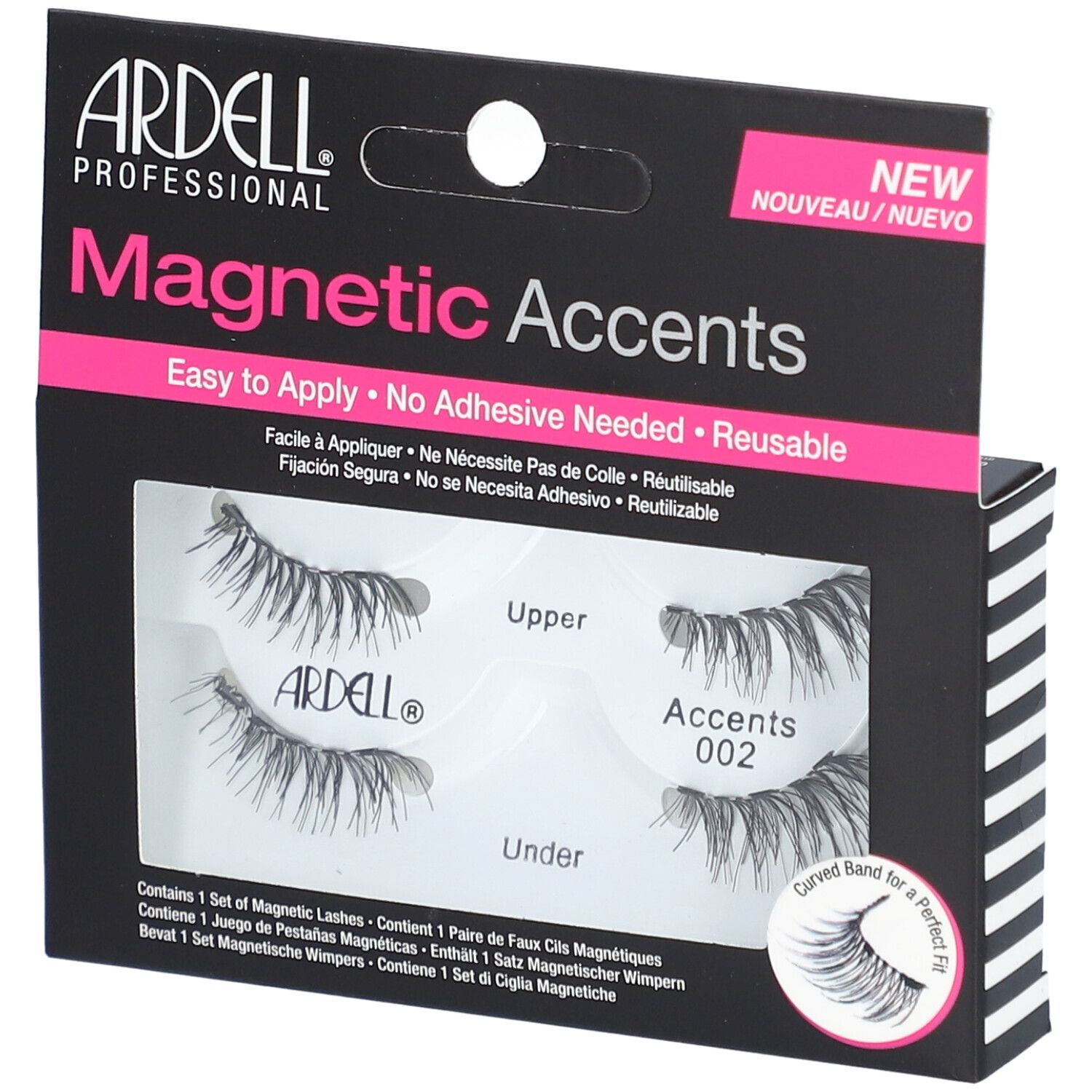 Ardell Faux cils magnétiques Accent 002