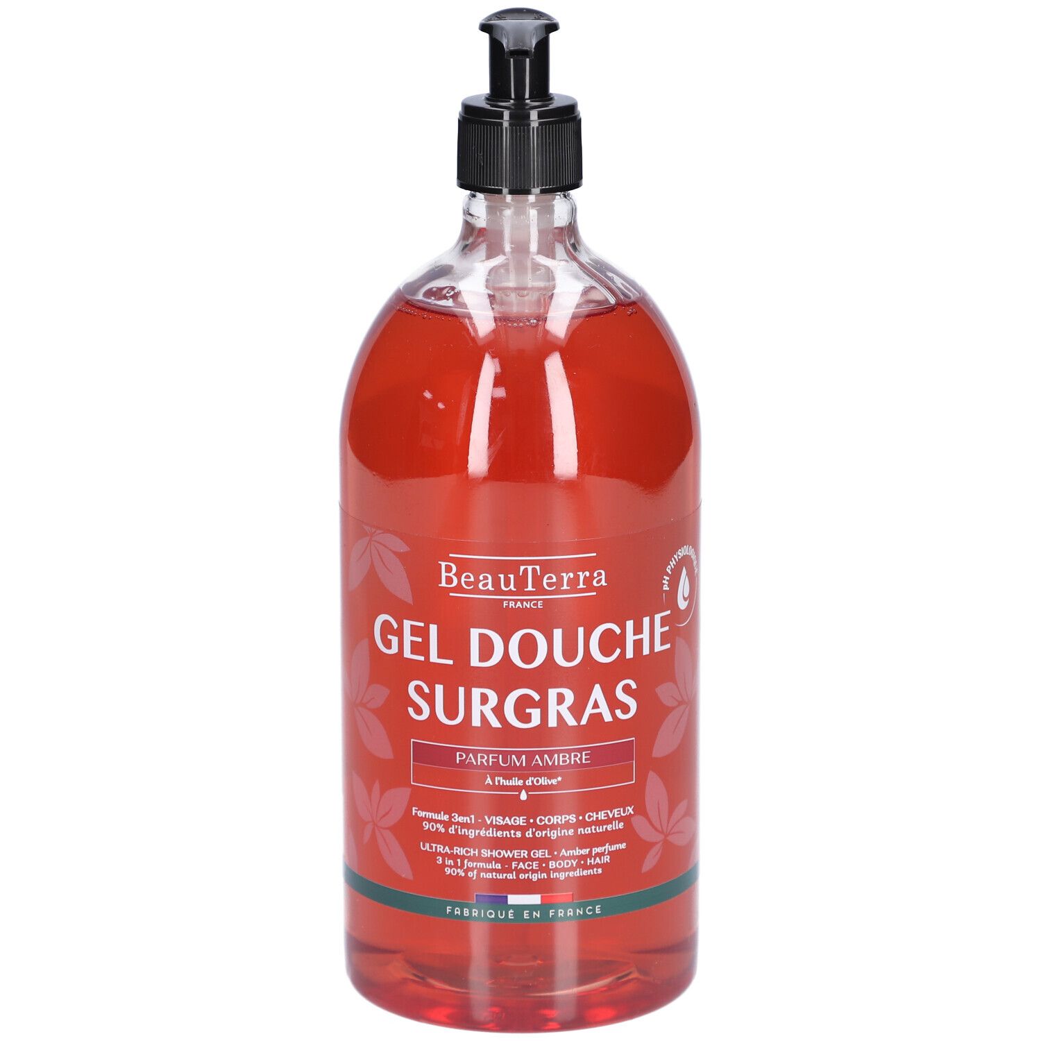 Beauterra Duschgel reichhaltig Bernstein 1000 ml
