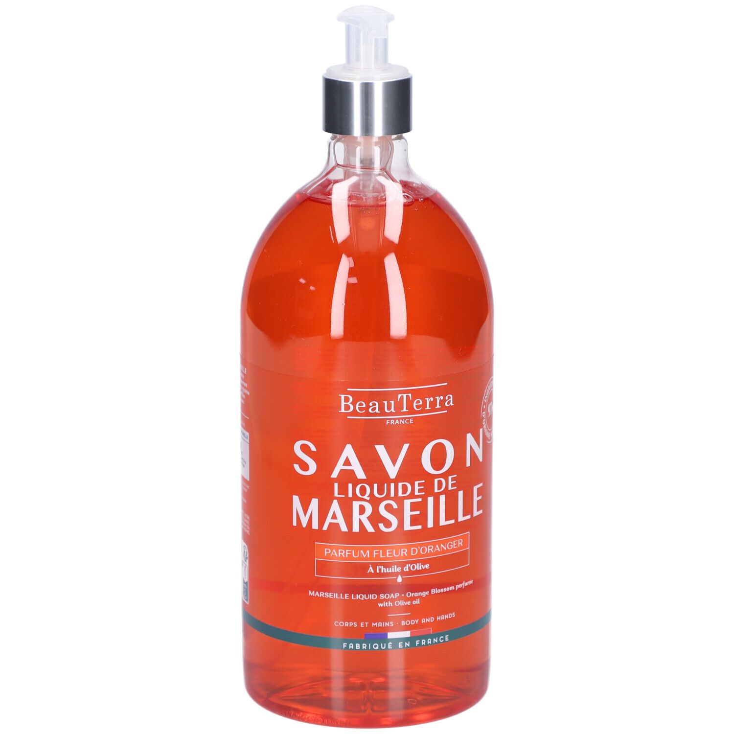 Beauterra Flüssigseife Marseille Orangenbl 1000 ml