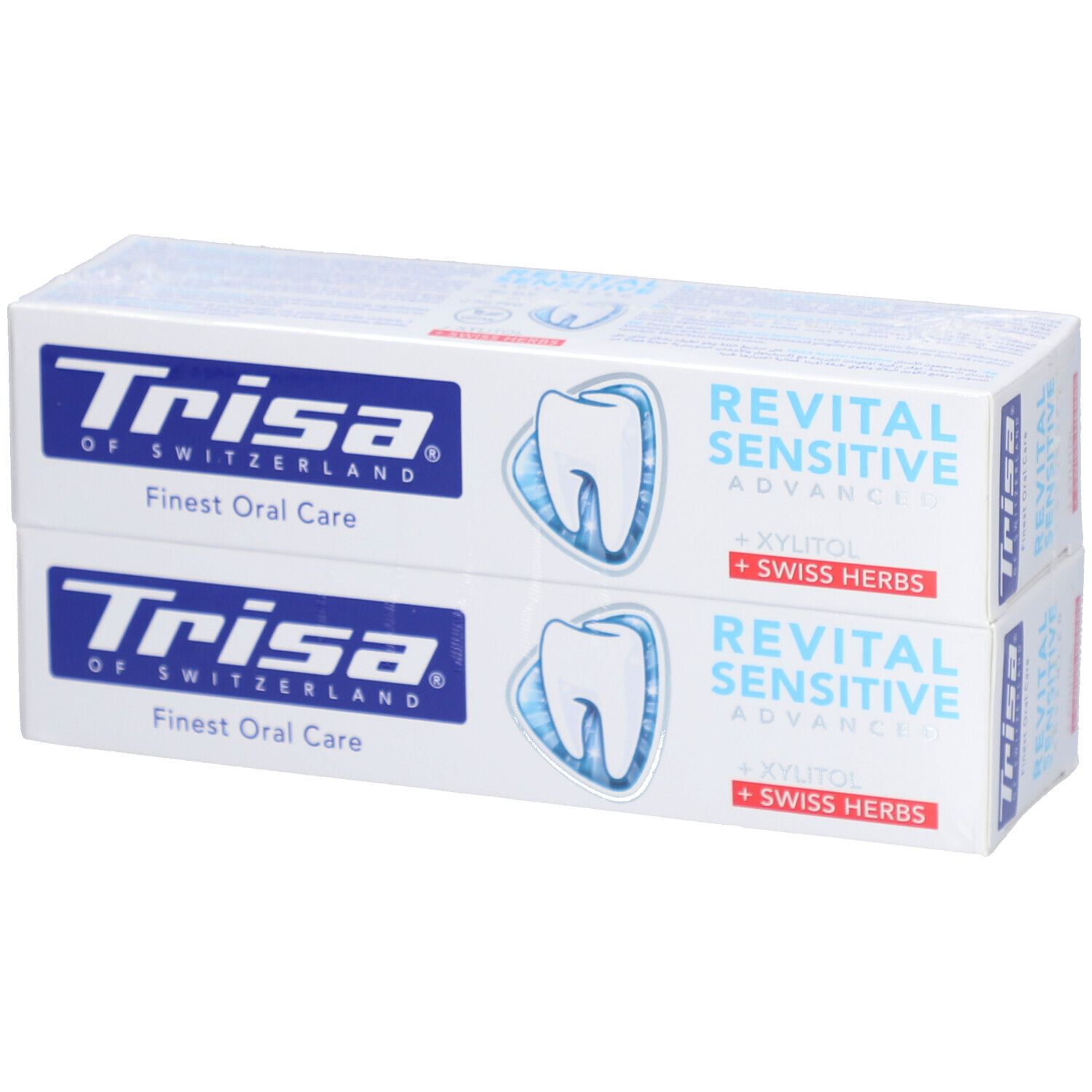Trisa Dentifrice Revital Sensitive DUO