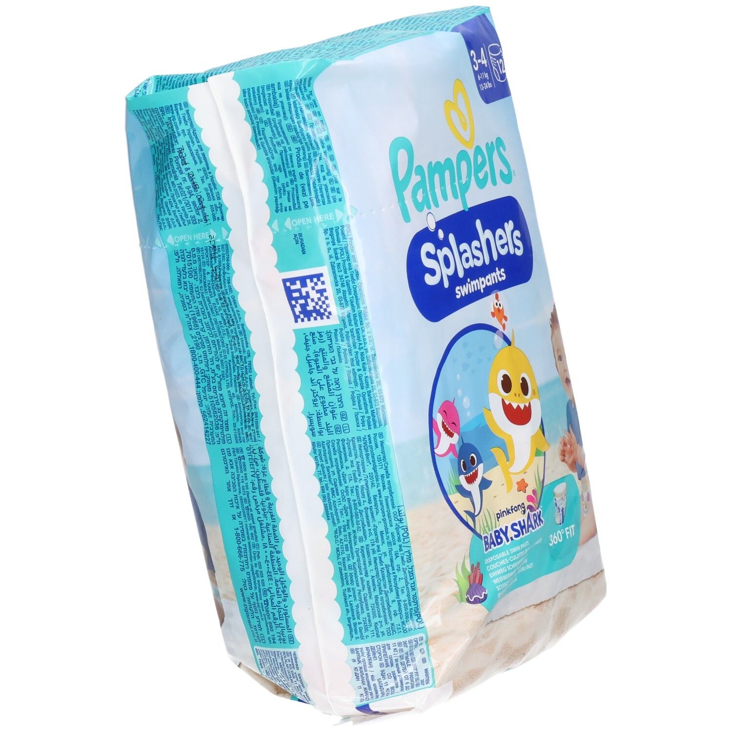 Pampers Splashers Baby Shark Größe 3-4 Angebot