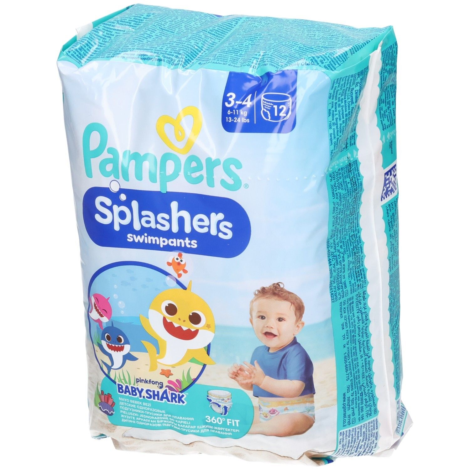 Pampers Splashers Baby Shark Größe 3-4 Angebot