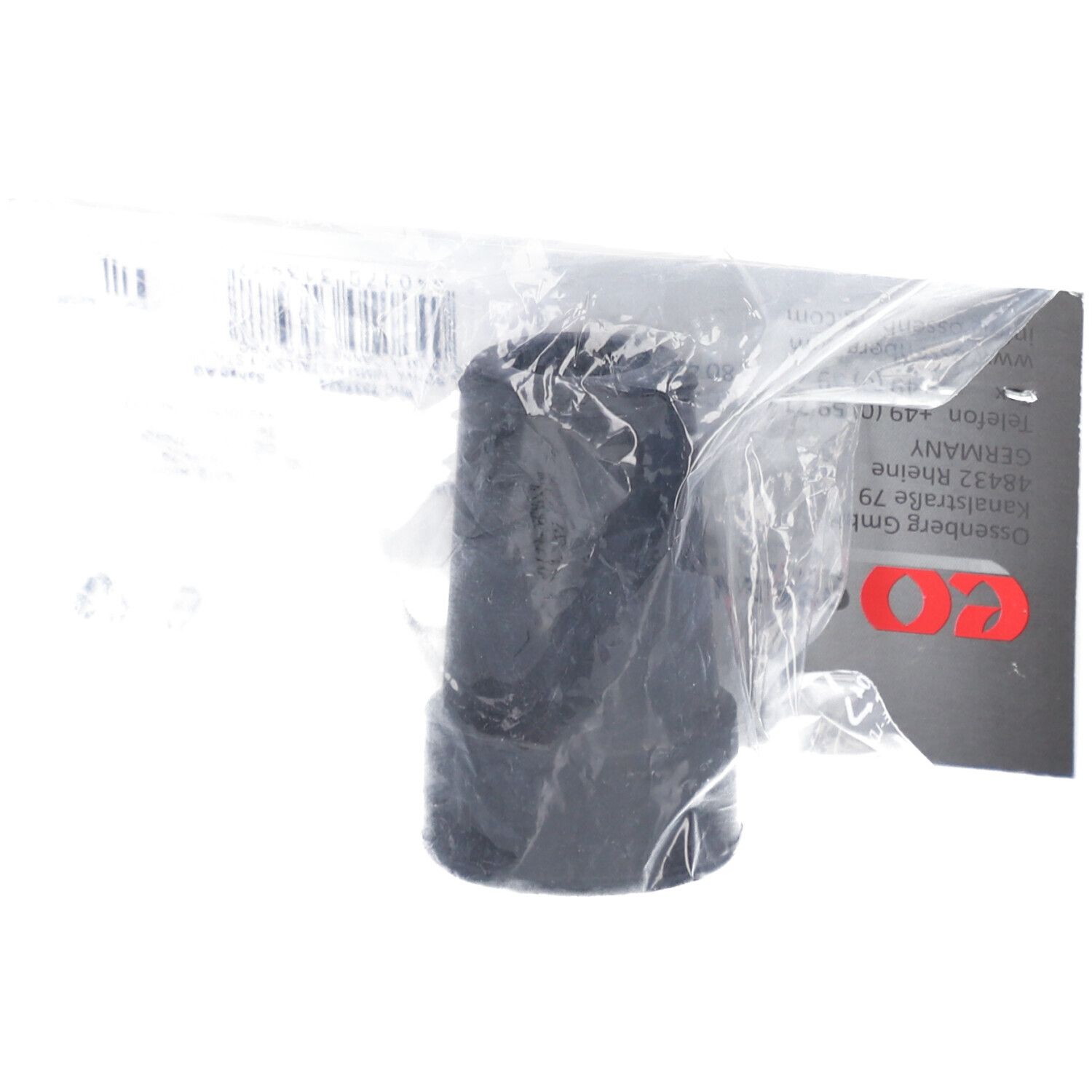 Sahag Capsule de canne noir 16mm métal acier