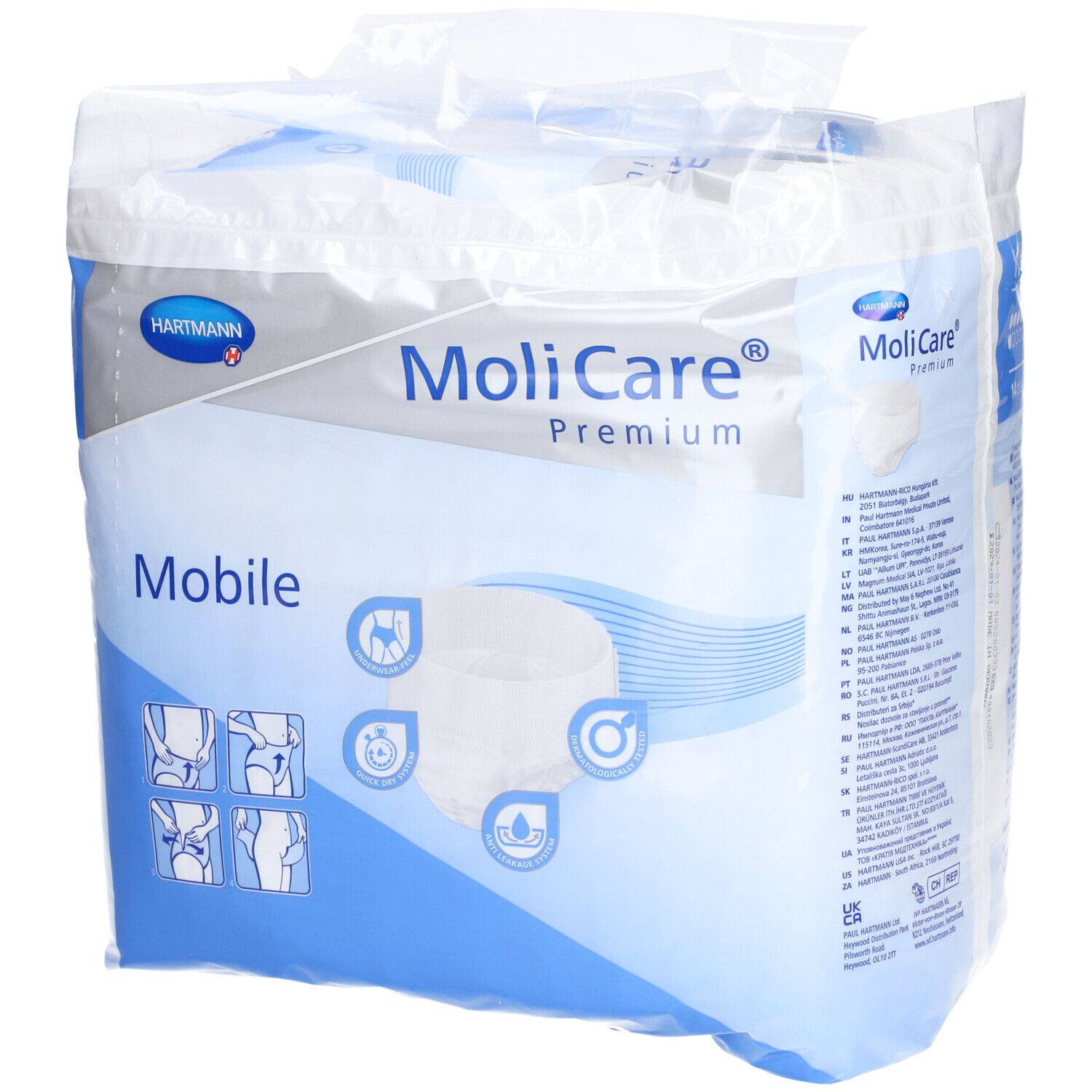 MoliCare® Premium Mobile 6 Gouttes Taille S