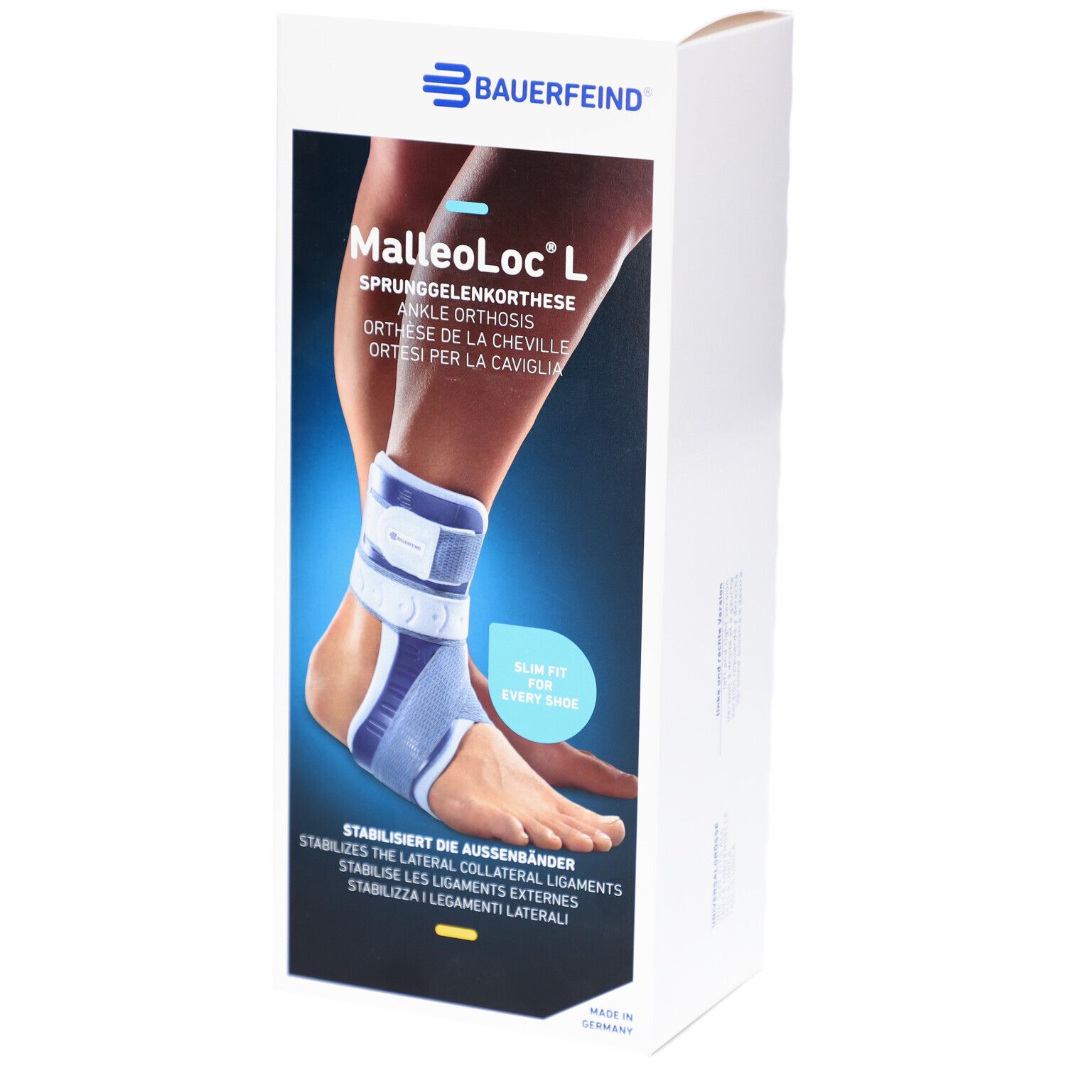 Bauerfeind MalleoLoc® L Universalknöchelorthese links