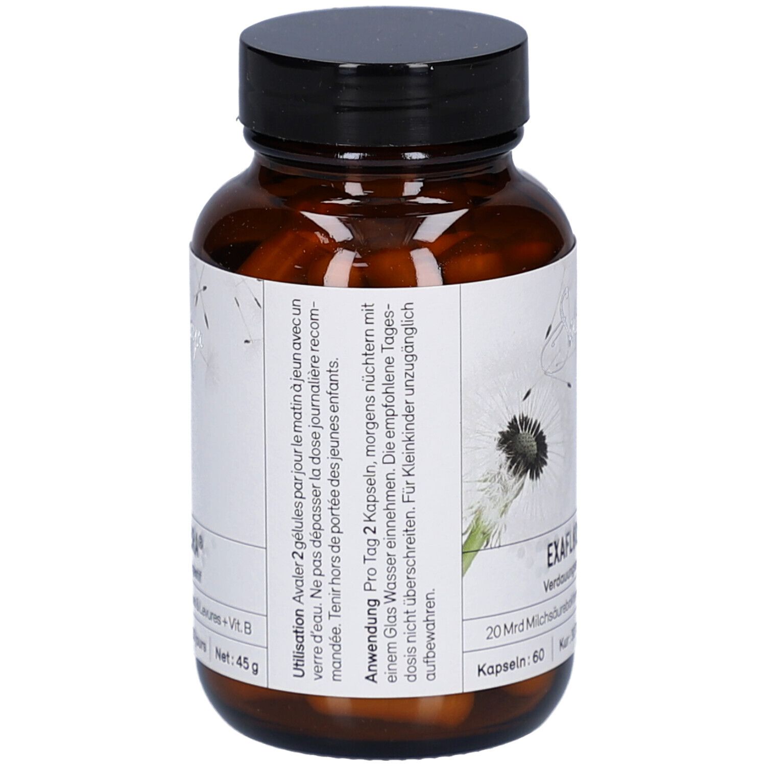 Sekoya Swiss - Exaflora | Natürliche Präbiotika & Probiotika mit 20 Milliarden Bakterien