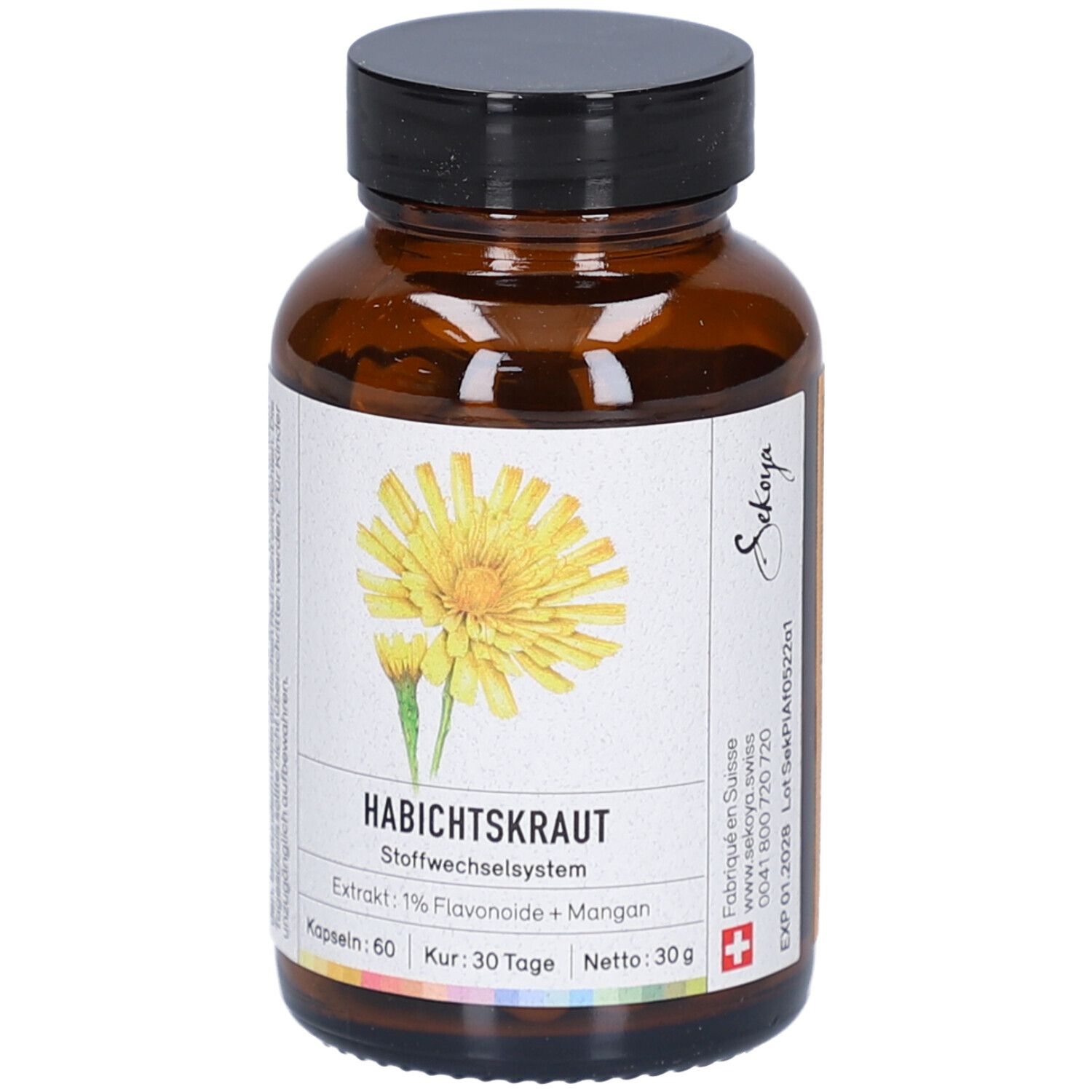 Sekoya Swiss - Habichtskraut | Ergänzung bei Wassereinlagerungen