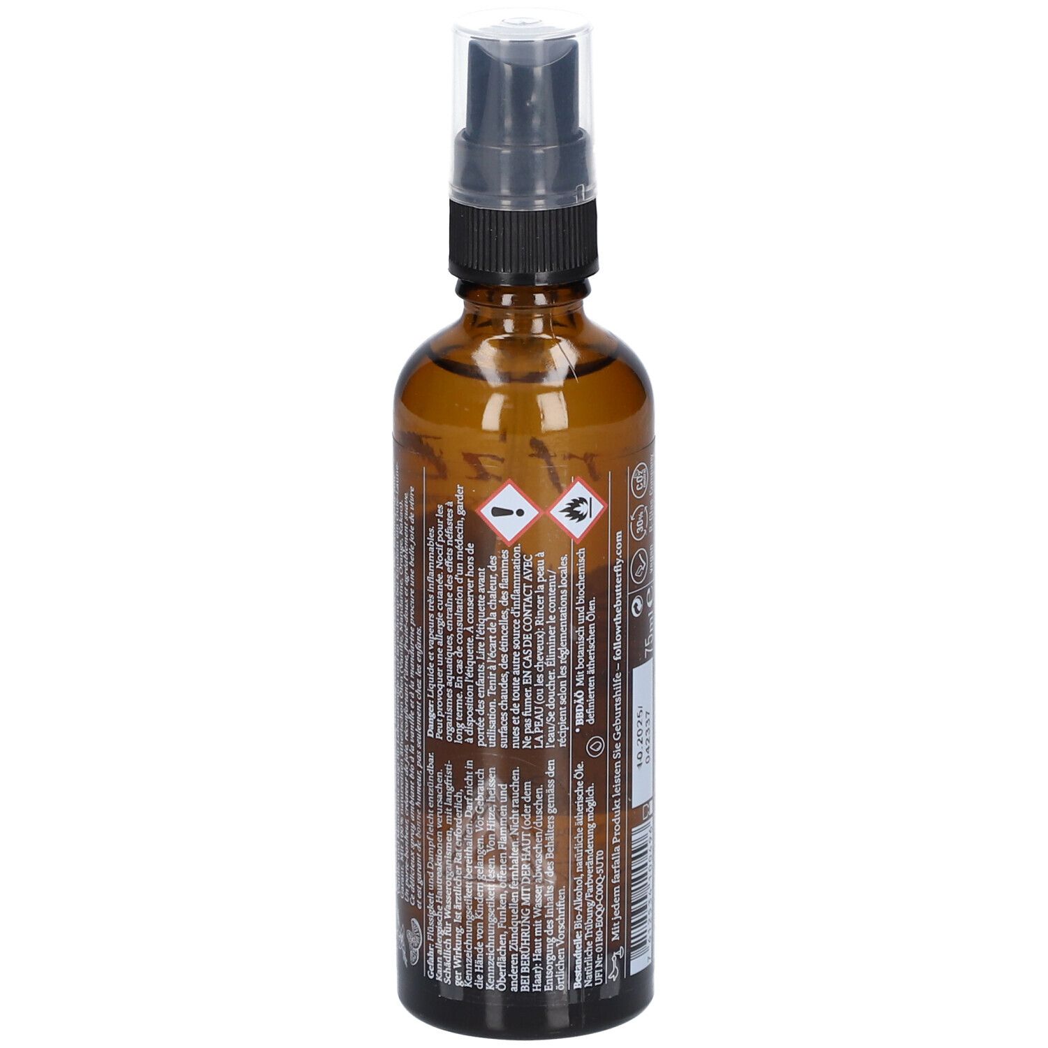 farfalla Lebensfreude Vanille-Mandarine Raumspray