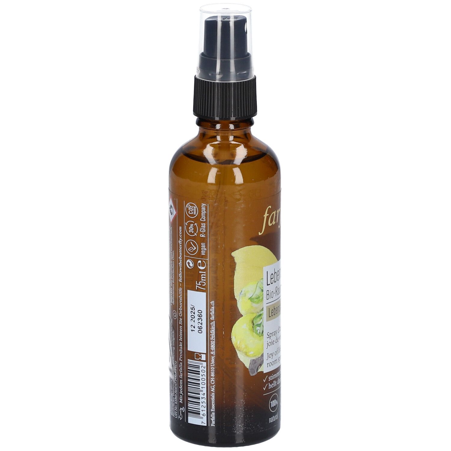 Farfalla Bio-Raumspray Lebensfr Bergamotte 75 ml Spray