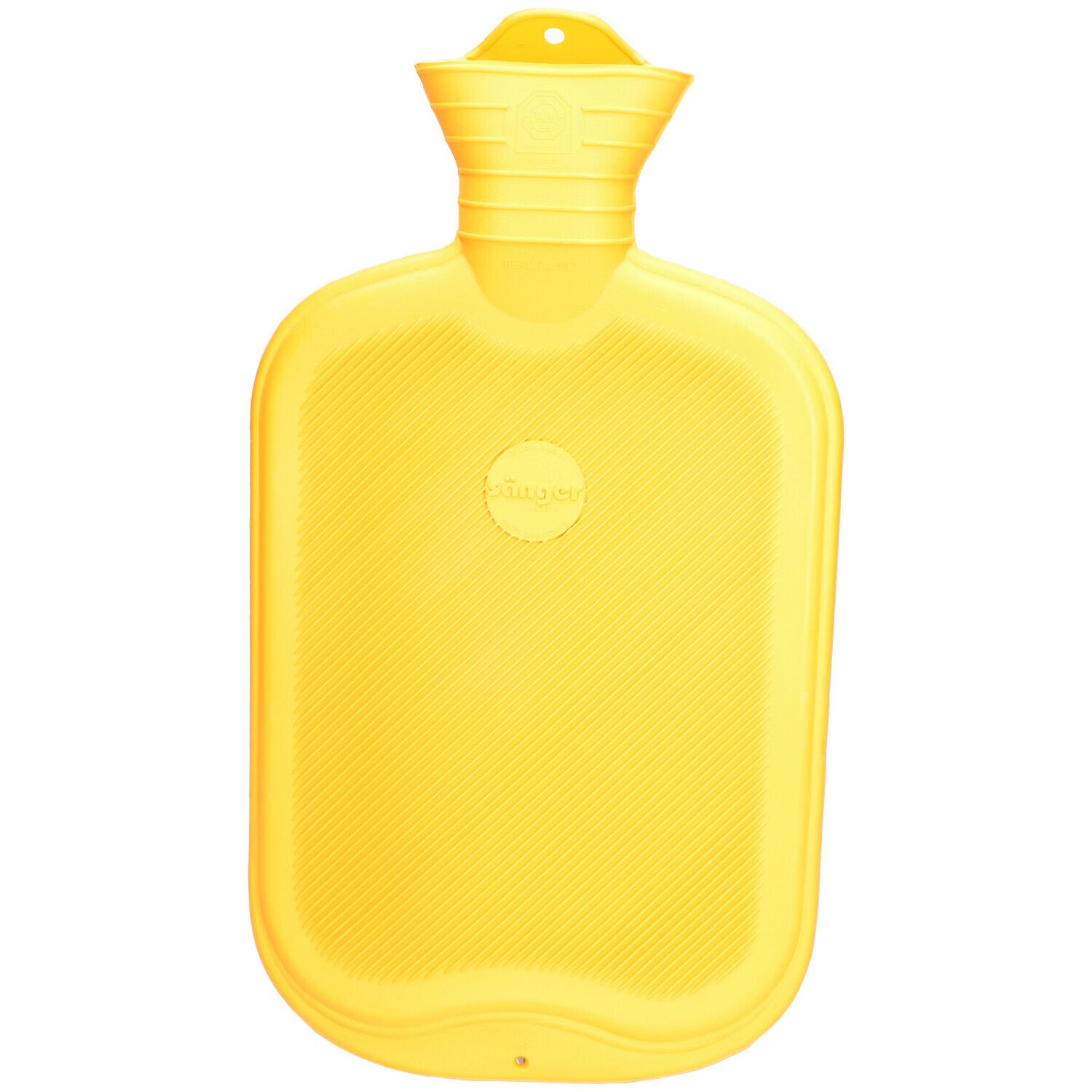 SÄNGER Warmwaterkruik Rubber 2L geel 1