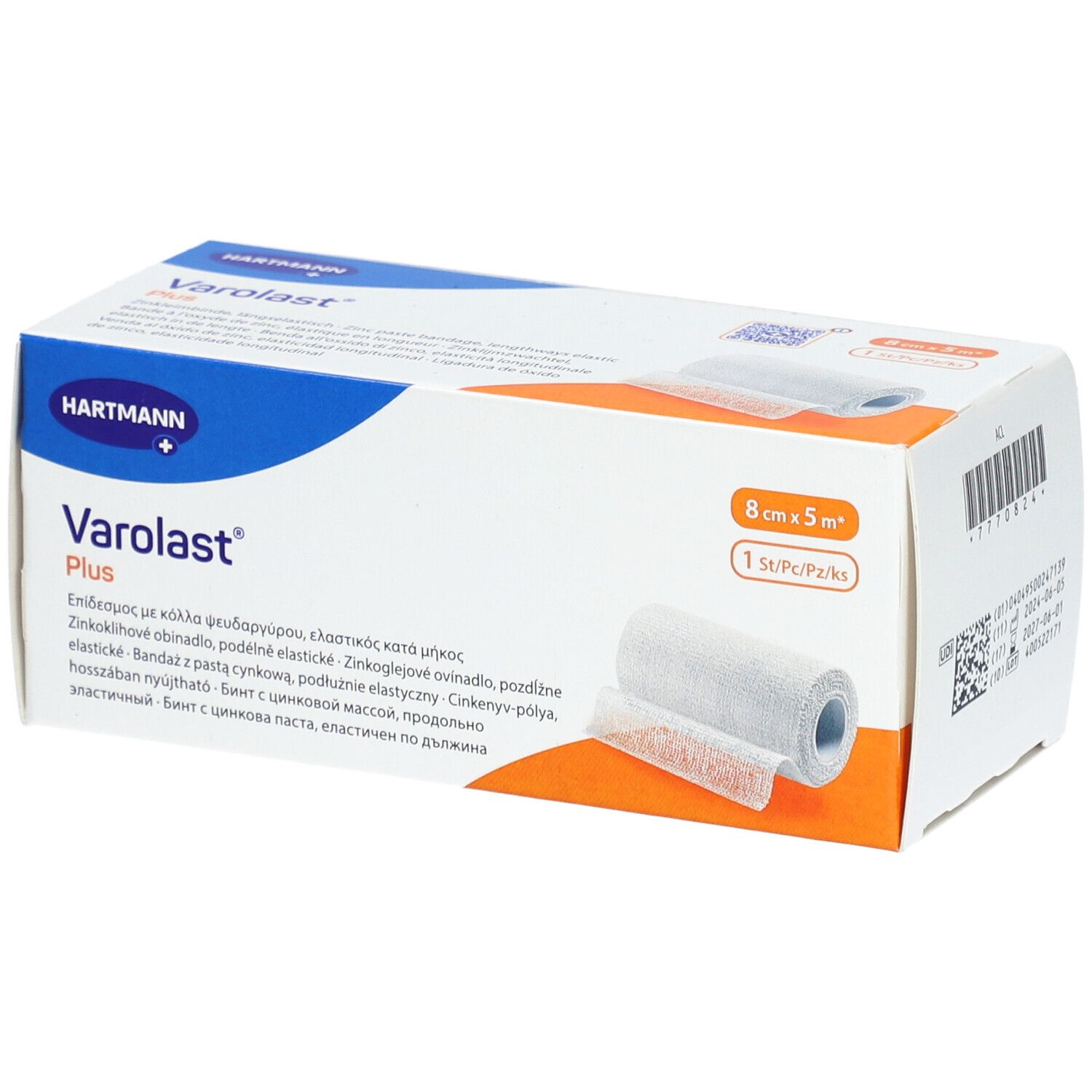 Hartmann Varolast® Plus 8 cm x 5 m