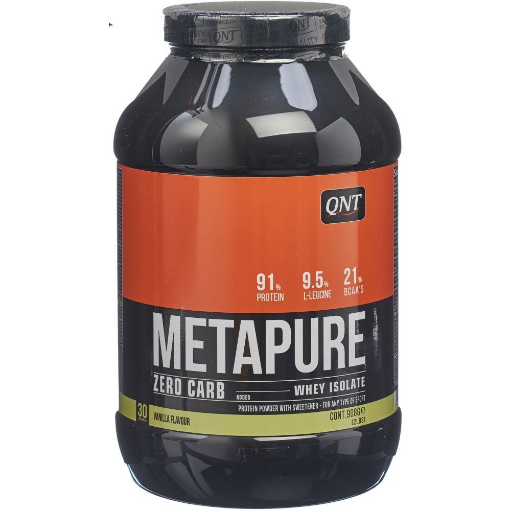QNT Metapure Protéine Whey Isolate arôme Vanille