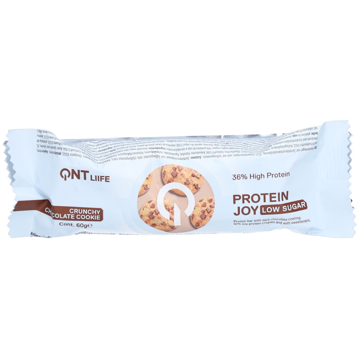 QNT Protein JOY Barre Cookie Croquant AU Chocolat