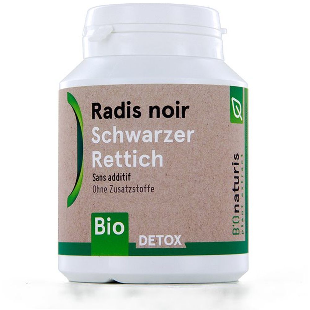 Bionaturis radis noir caps 250 mg bio