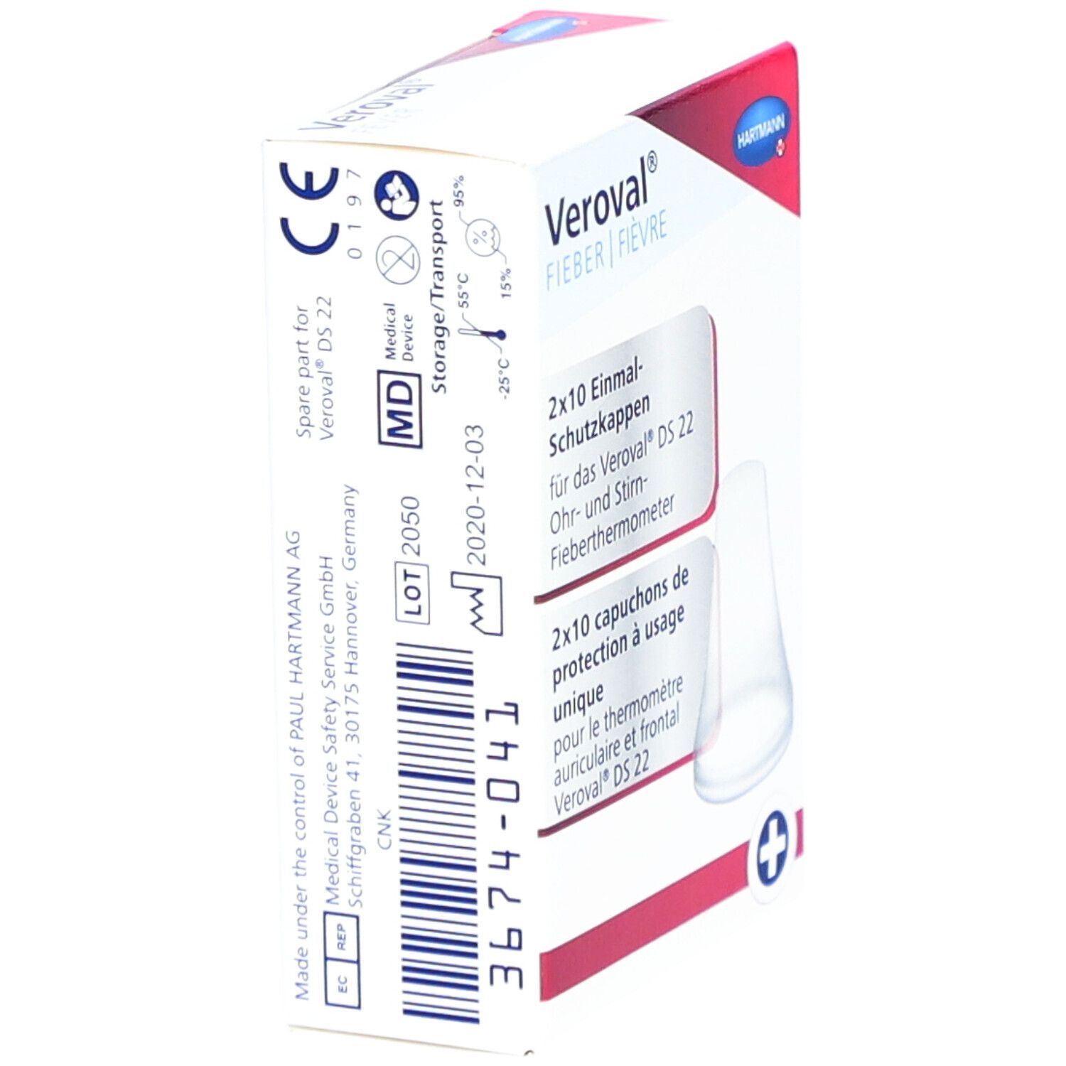 Veroval 2in1 Infr.Schutzkappe