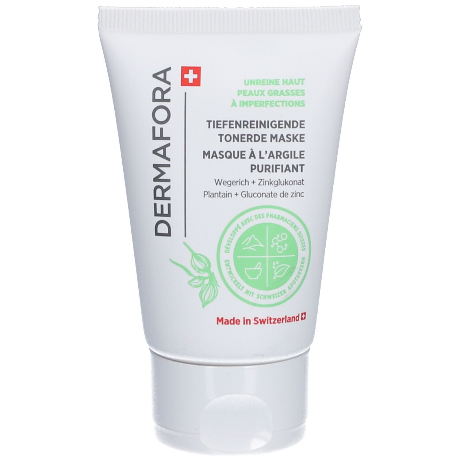 Dermafora tiefenreinigende Tonerde Maske Tb 50 ml