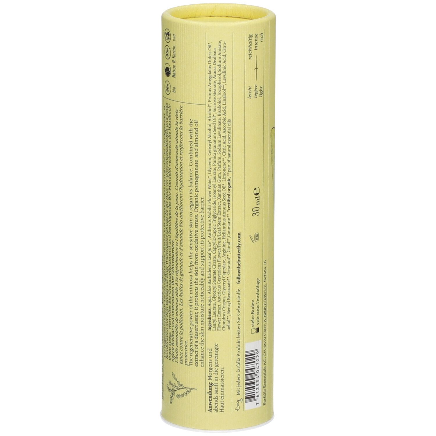 farfalla Mimose Schutzcreme