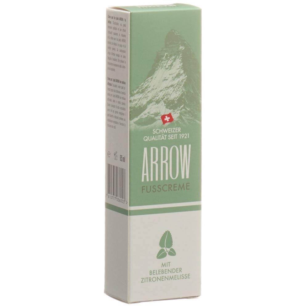 Arrow Fusscreme belebend Zitronenmelisse Tb 65 ml Creme