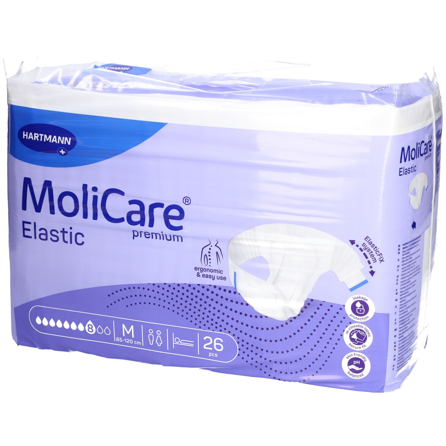 Molicare Elastic 8 M Btl 26 Stk