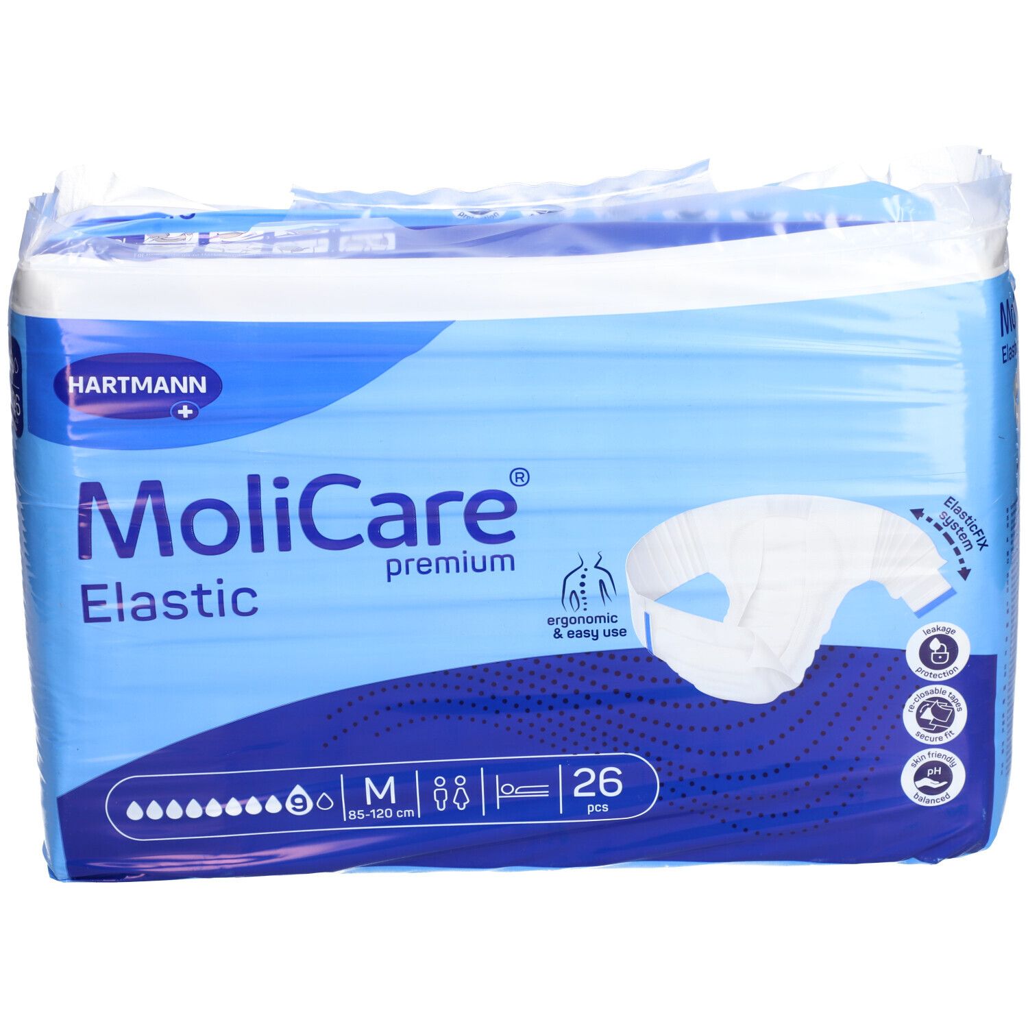 Molicare Elastic 9 M Btl 26 Stk
