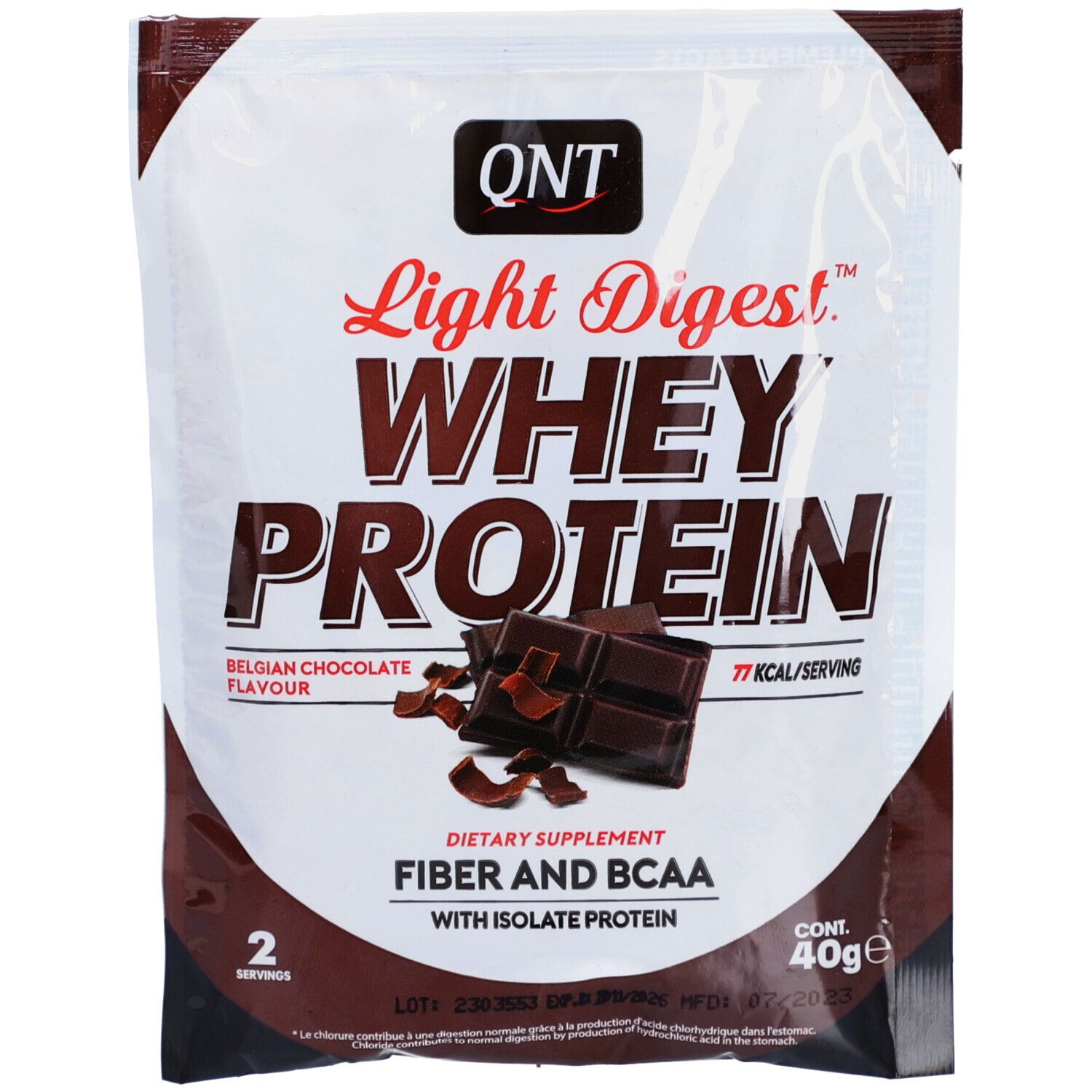 QNT Light Digest™ Protéines Whey Chocolat belge