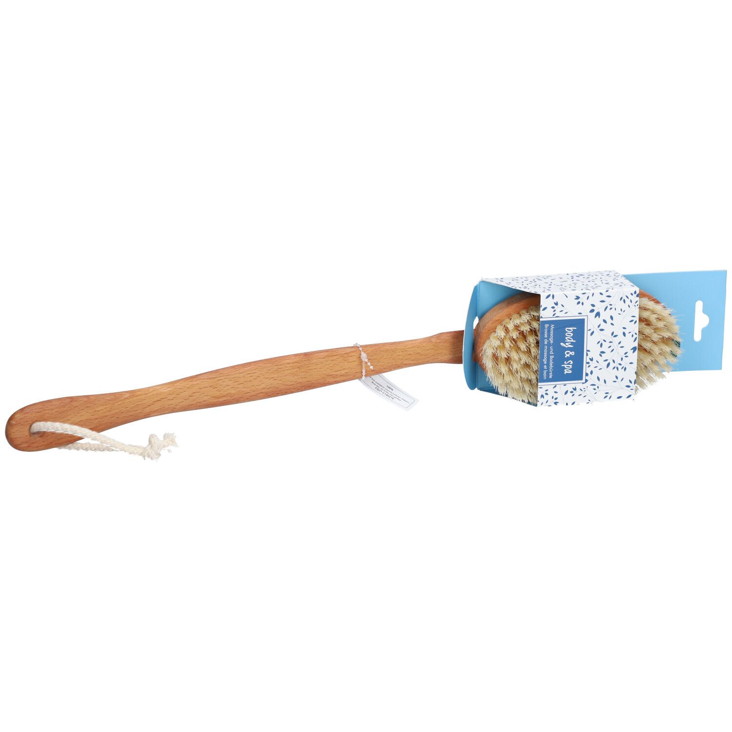 Herba Body&Spa Brosse de bain et de massage poils naturels soft