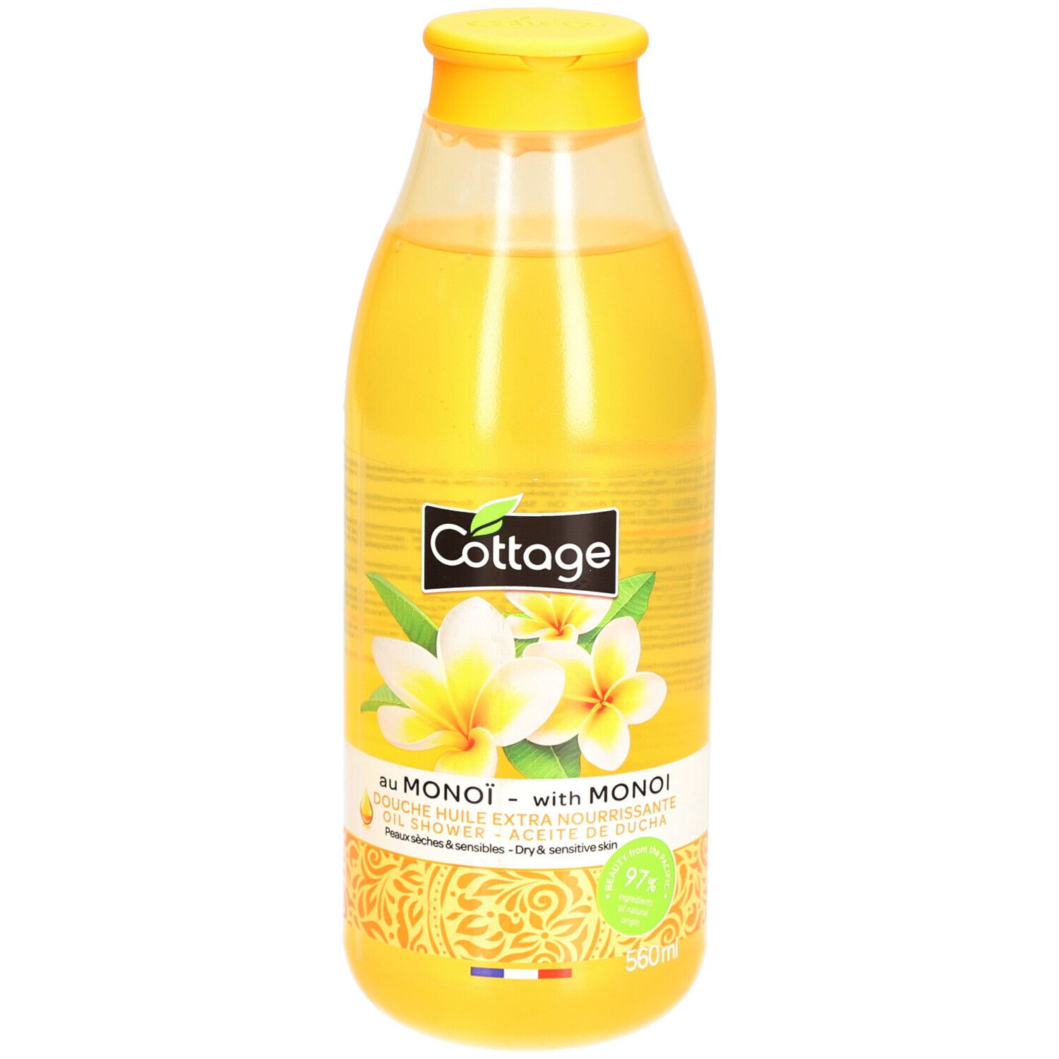 Cottage Douche Huile Extra Nourissante au Monoï