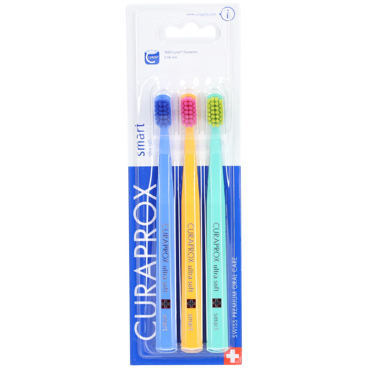 Curaprox CS Smart Ultra Soft Zahnbürste mit 7600 Borsten