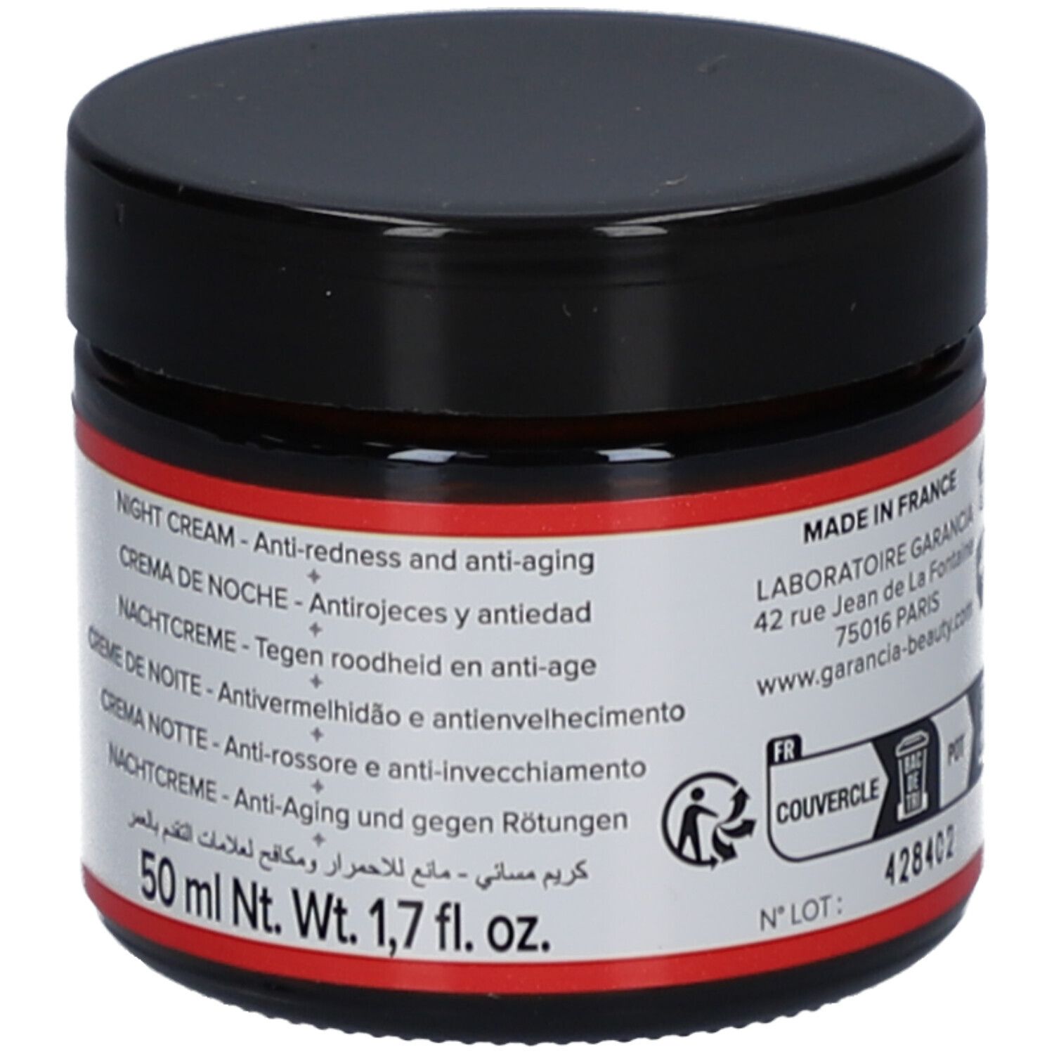 Garancia Anti-Rötungen Nachtcreme