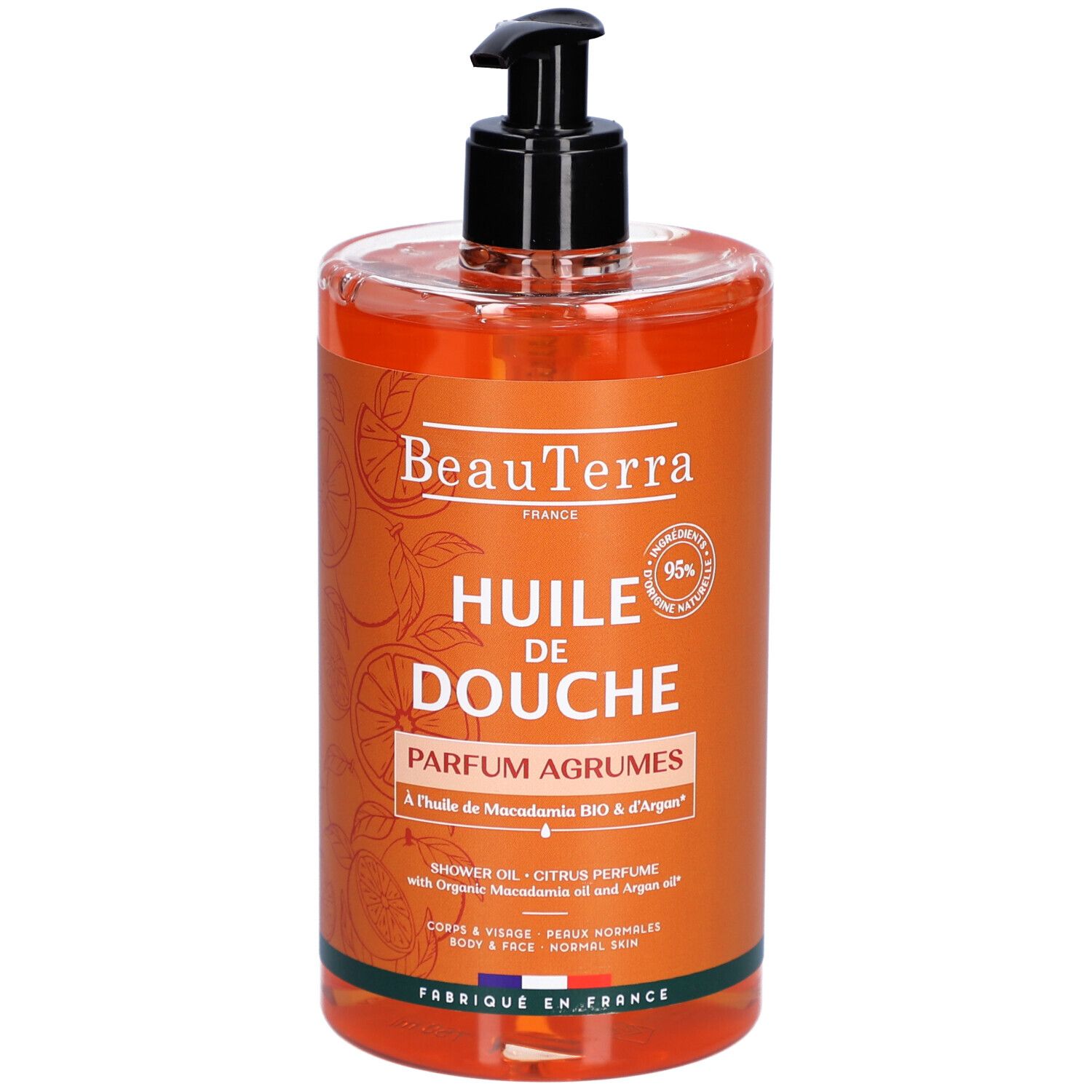 Beauterra Duschöl Zitrusfrüchte Fl 750 ml Ätherisches Öl