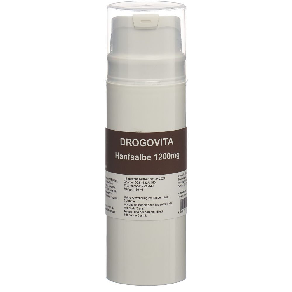 Drogovita Pommade au chanvre