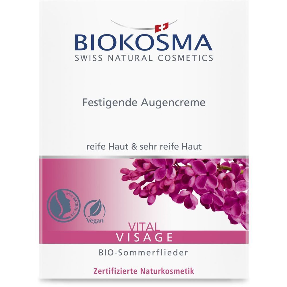 Biokosma Vital Visage Crème contour des yeux raffermissante