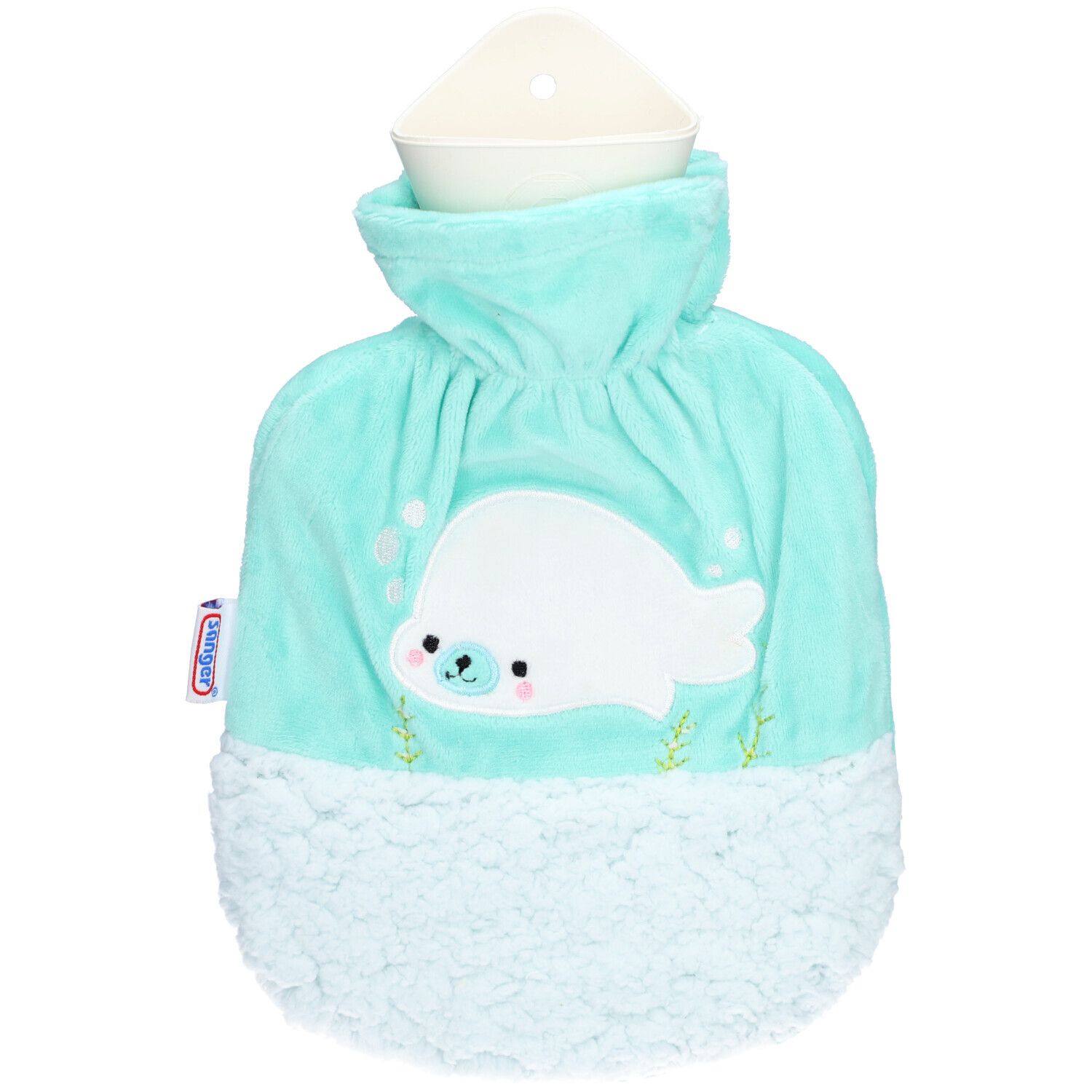 Sänger Bouillotte Caoutchouc Velou 0.8l phoque