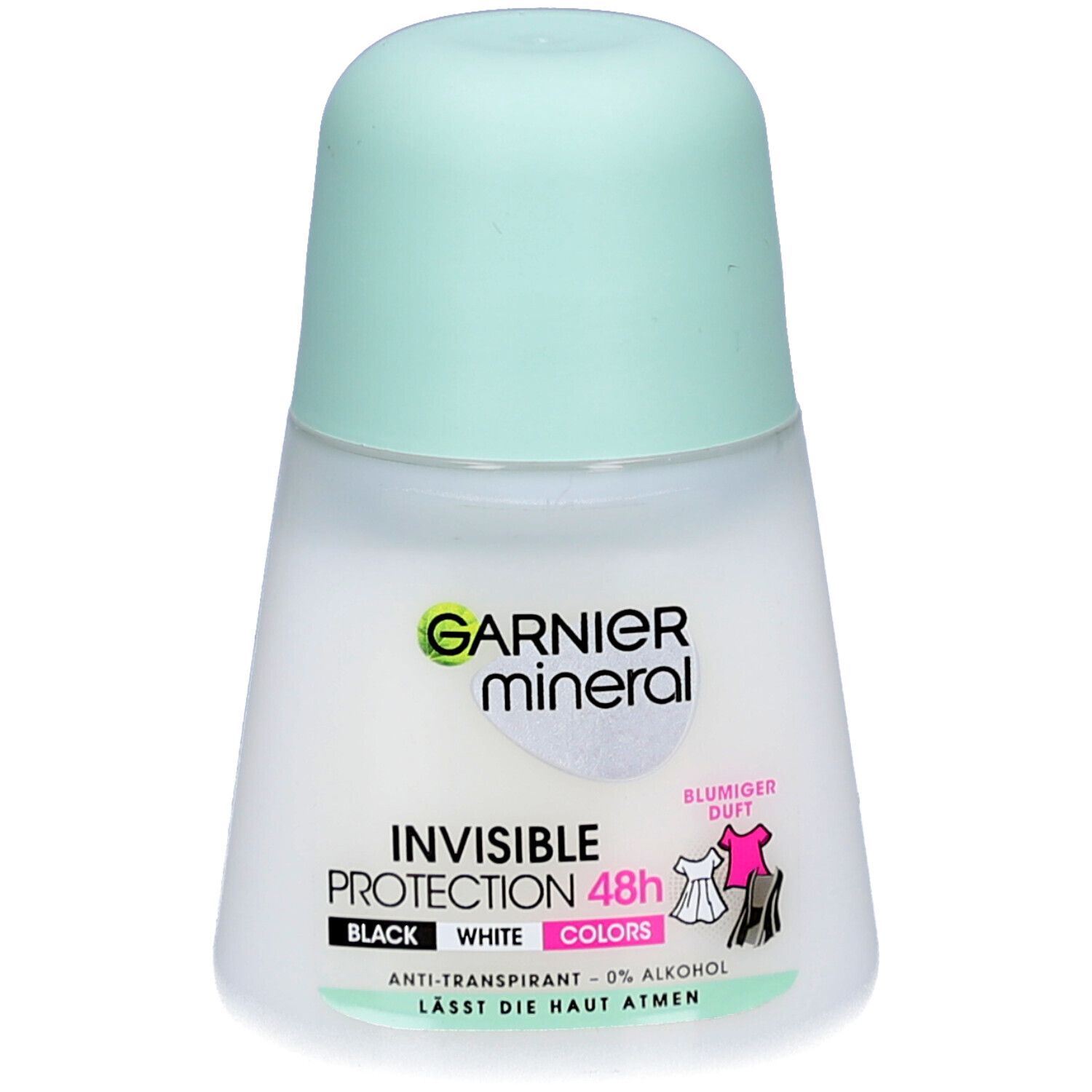 Garnier Mineral Deodorant Invisible Protection 48h Roll-on