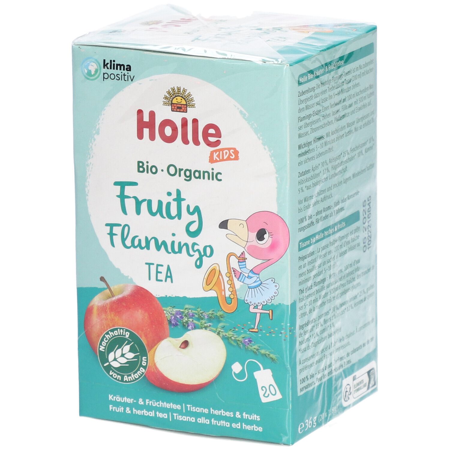 Holle Bio Früchtetee Flamingo