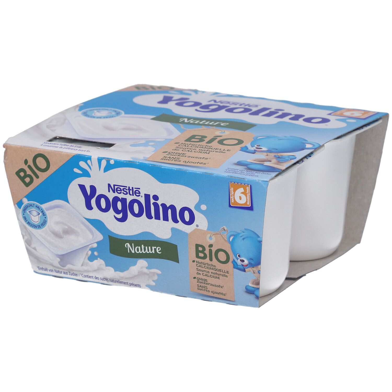 Nestle Yogolino Bio Nature 4 x 90 g Futter