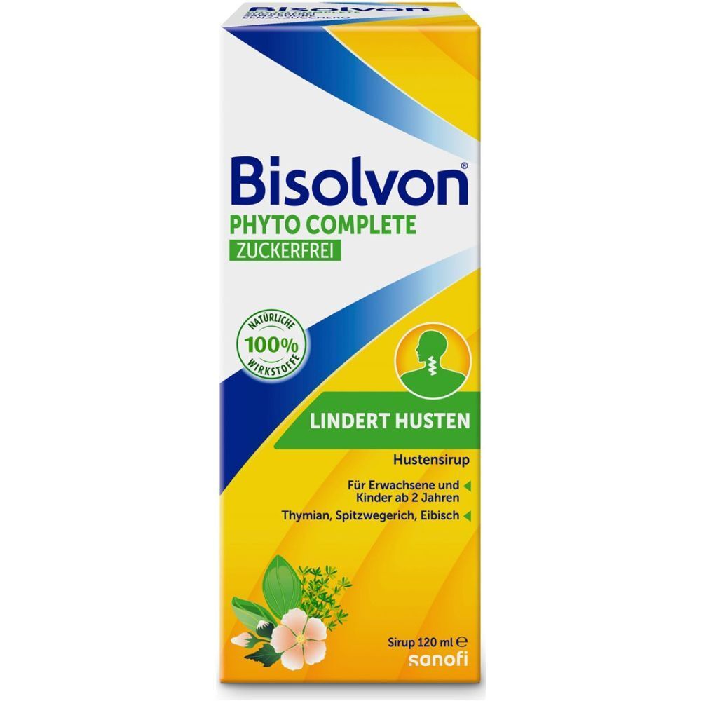 Bisolvon® Phyto Complete Sirop pour la toux sans sucre