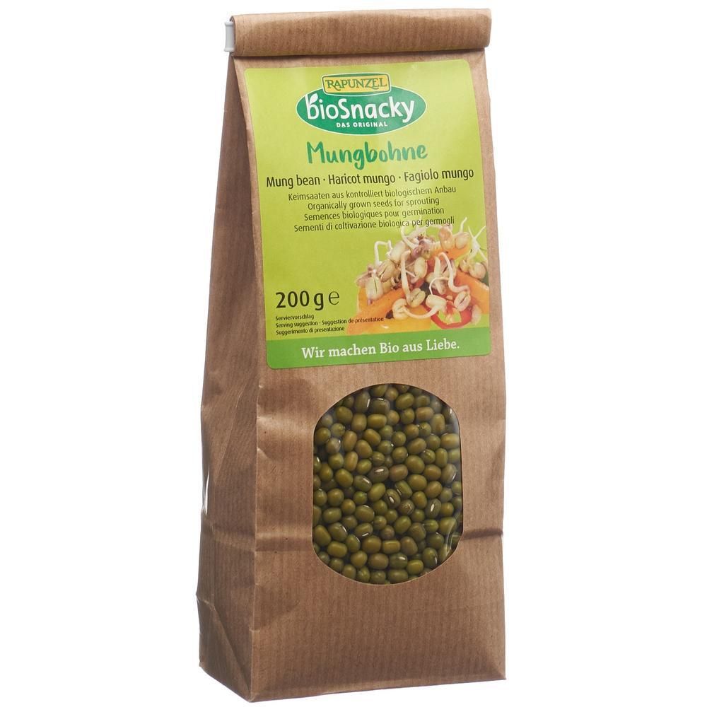 Rapunzel bioSnacky Bio-Mungobohnen – Keimsaat