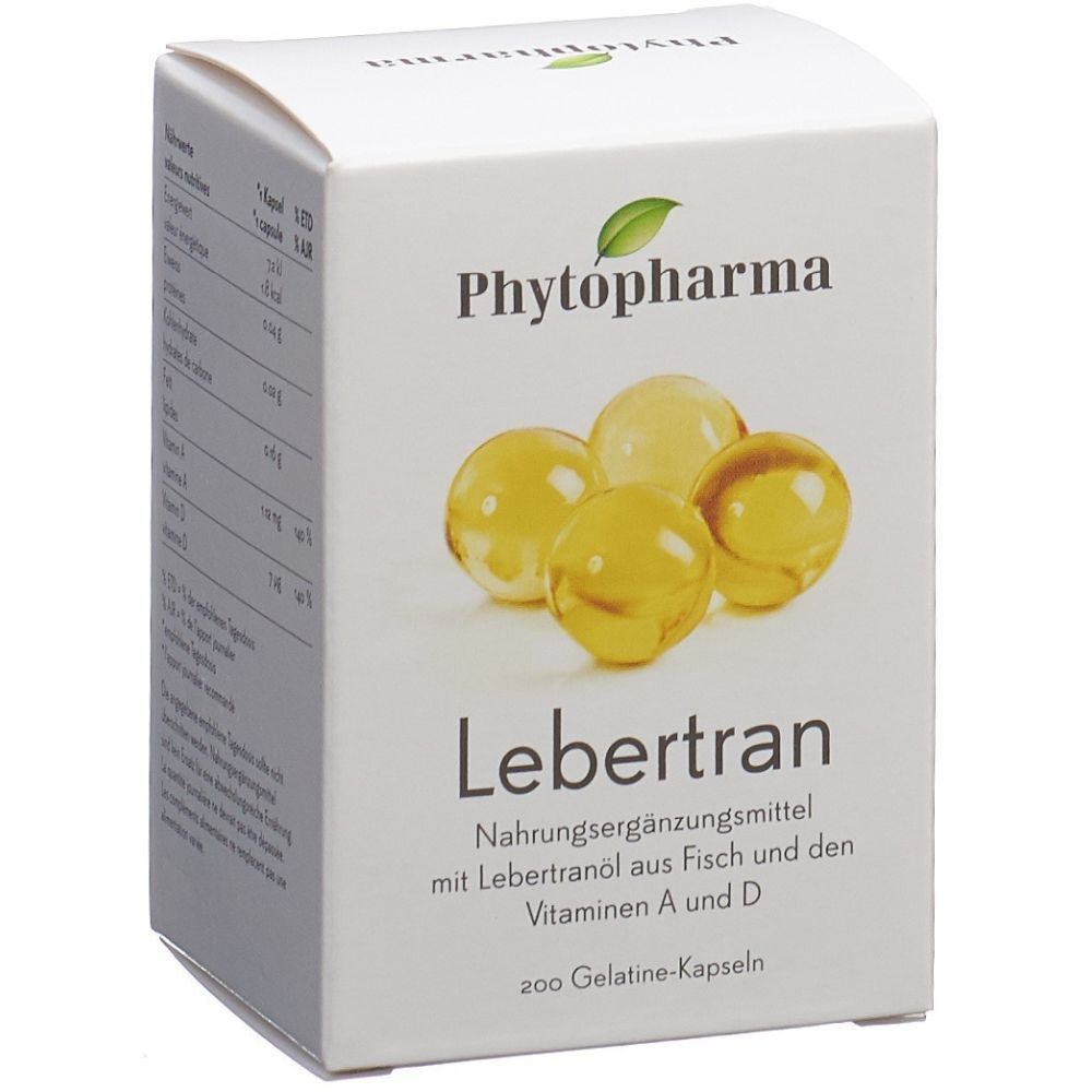 Phytopharma Huile de foie de morue