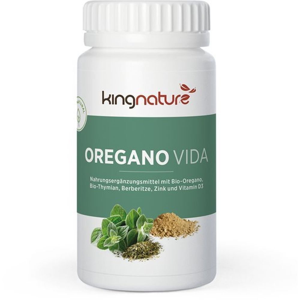Kingnature Oregano Vida Kaps 614 mg Ds 60 Stk St Kapseln