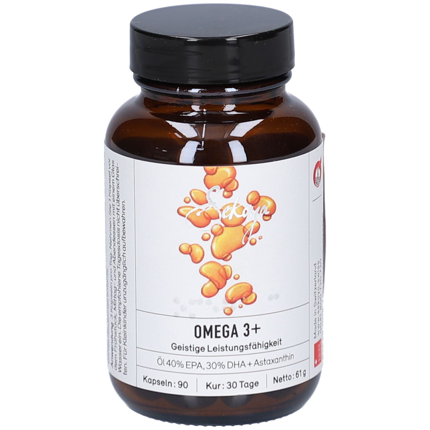 Sekoya Swiss - Omega 3+ |  DHA & EPA